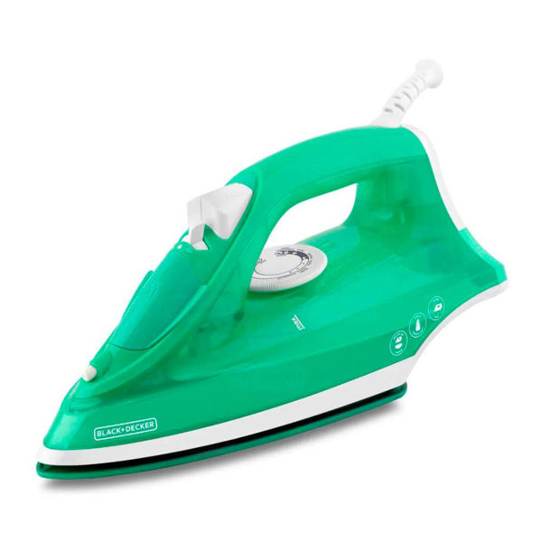 electrodomesticos, plancha, black&decker, irbd315, cuidado, ropa, vapor, calor,  antideslizante