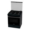 linea blanca, cocina, gas, mabe, io, io7686fesc0, 30, negro, coccion, horno