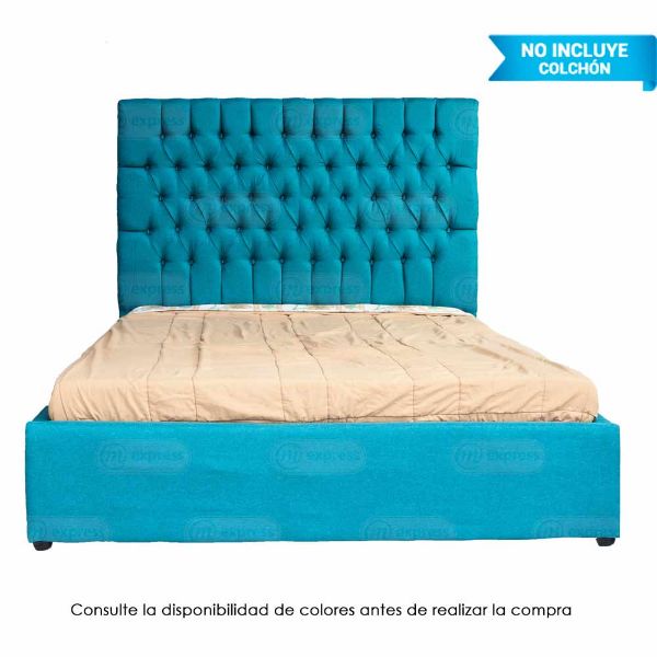 	cama, matrimonial, dreams, tapizada, catre, hamaca, litera, camastro, madera, metal